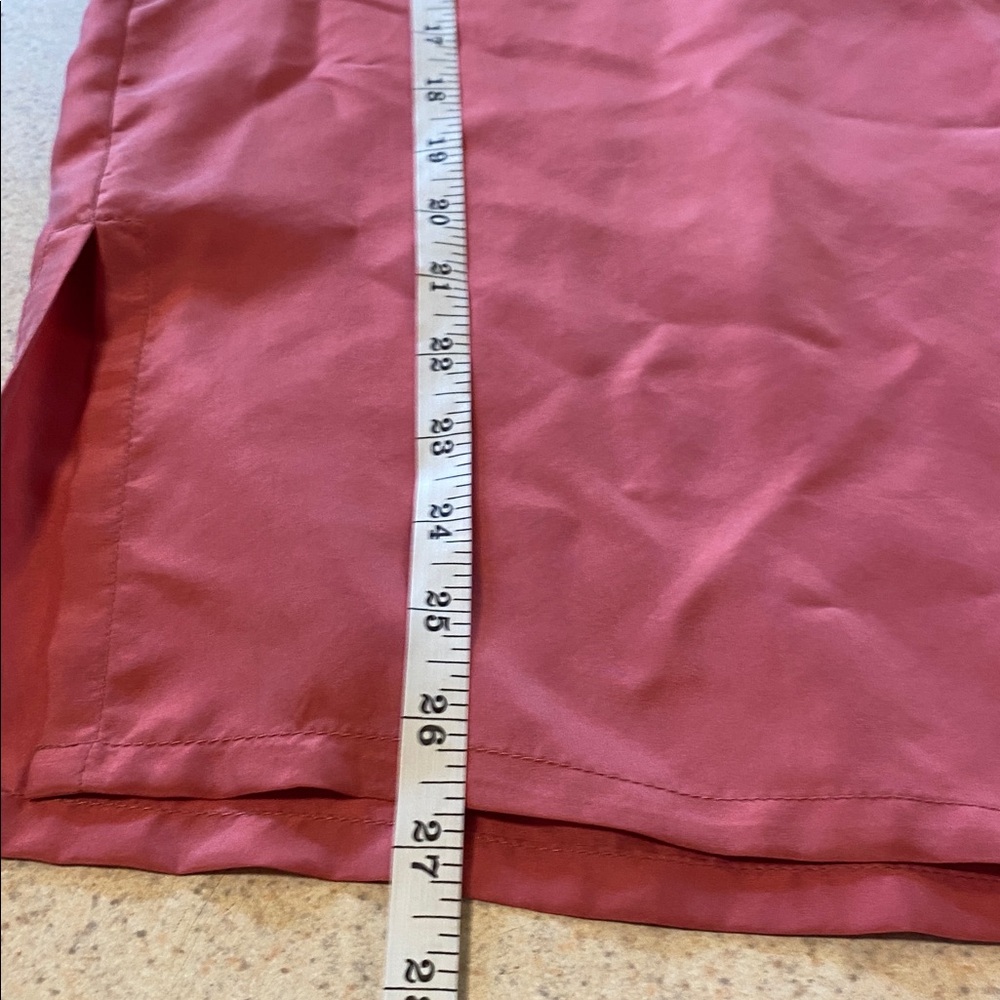 Apart vintage Pink Two-Piece silk Shirt and short Set - Picture 10 of 13